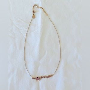 Kate Spade “eat cake for breakfast” necklace